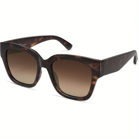 SOJOS Trendy Square Glasses Womens, Retro Oversized Women Thick Glasses SJ2217
