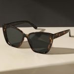 Chic Women'S Leopard Print Frame Cat Eye Fashion Eyewear - Vintage Fashion Lenses Fashion Eyewear, Perfect for Parties and Fashion Events, Party Accessories | Vintage Cat Eye Eyewear | Lightweight Eyewear